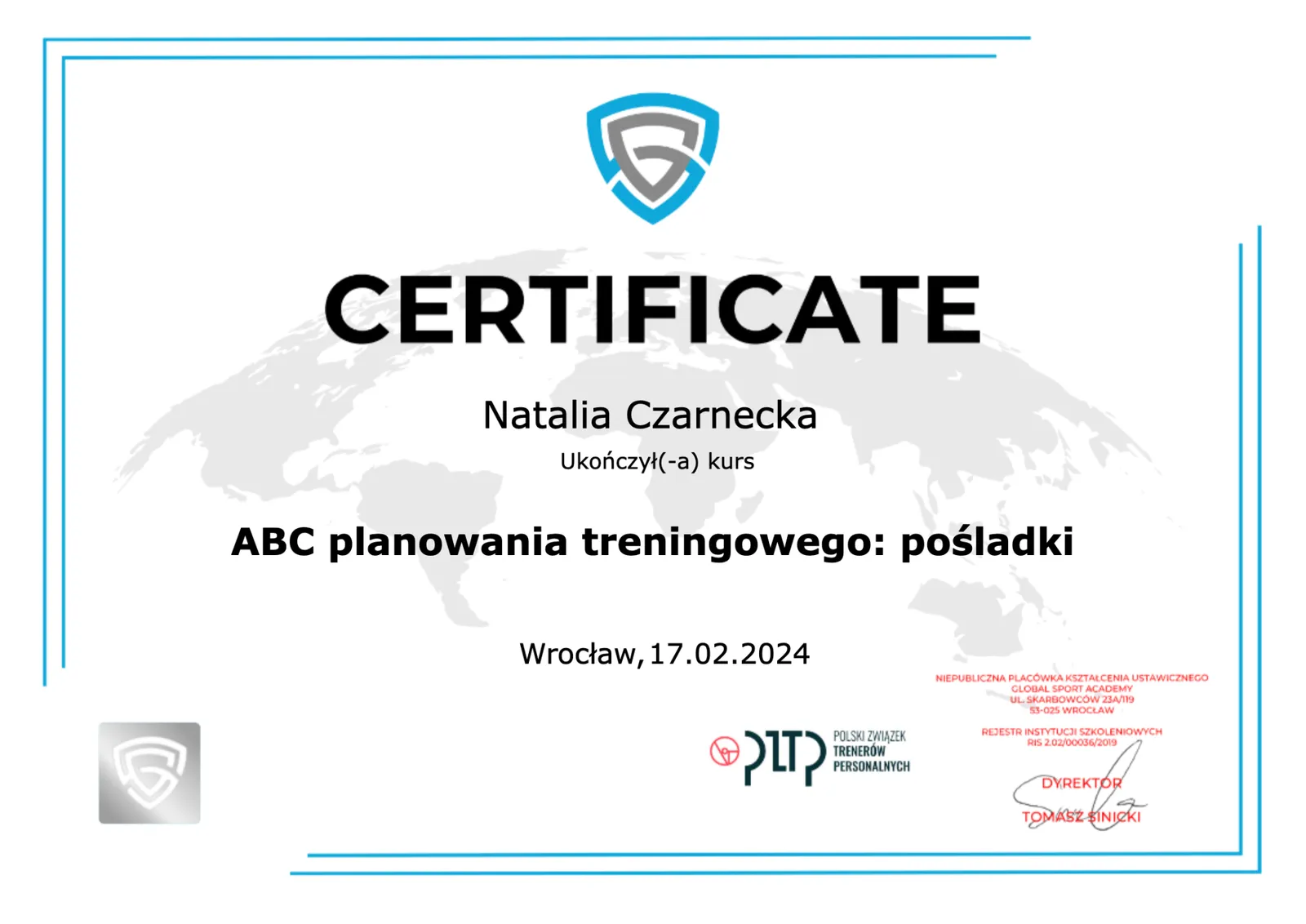 ABC planowania treningowego: pośladki