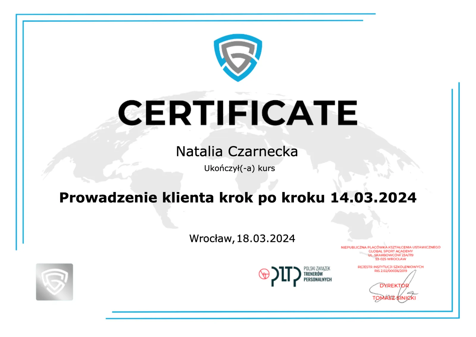 Prowadzenie klienta krok po kroku